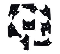 Lot de 8 clips magnétiques antidérapants pour marque-page, pour la lecture, pour la salle de classe, la bibliothèque, la page, le journal , pour femmes, hommes, etc