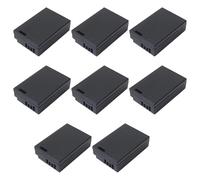 Lot de 8 coques de protection de batterie pour appareil photo type C compatible avec batterie LP-E17 LPE17 compatible avec 750D 760D 77D 800D 850D M Series, R50 R8 R10 RP
