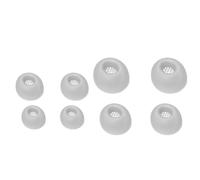 Lot de 8 coques en silicone pour écouteurs intra-auriculaires compatibles Bluetooth Live Buds 3/Beam3