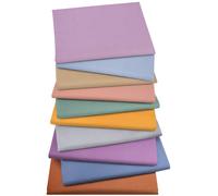 Lot de 8 coupons de tissu Aubliss Fat Quarter 100 % coton - 196AA x 196AA 50 cm x 50 cm - Carr s pr d coup s pour patchwork et couture