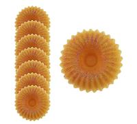 Lot de 8 Couronnes de Cire fondante parfumée pour brûle-Parfum - Citronnelle Géranium - Durée brulage 8 Heures Environ par Fondant - Cire de Soja - Parfum de Grasse