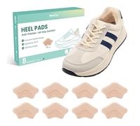 Lot de 8 coussinets de talon Welnove pour chaussures pour femme, coussinets de talon pour talons hauts et chaussures de course, protection efficace contre les frottements, autocollants