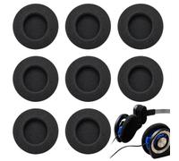 Lot de 8 coussinets en mousse de 60 mm pour écouteurs Logitech | Coussinets universels de rechange en mousse pour casque Logitech 960/G330/H609/H600, confort amélioré