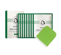 Lot de 8 coussinets exfoliants pour le corps, de régénération, soin doux de la peau sensible, corps, visage, bras, cou, aisselles, jambes, post-bronzage, douche, bain, spa, nettoyage