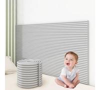 Lot de 8 coussinets muraux autocollants anti-collision, protection de lit de 10 mm d'épaisseur, coussin arrière de 200 cm pour tête de lit, installation facile
