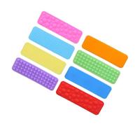 Lot de 8 Coussinets sensoriels colorés pour avec Textures Uniques, Outil de soulagement du Stress pour Les autismes, concentré de Main, Jouet Relaxant pour soulager Le Stress