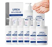 Lot de 8 crèmes pour les pieds à 60 % d'urée, crème réparatrice de soin du talon, hydratante, réparatrice du talon, nourrissante, douce et lisse, pour talons craquelés, pieds très secs, mains, genoux