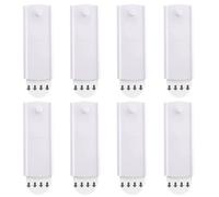 Lot de 8 crochets adhésifs Command, sans clous, pour suspendre des tableaux, des cadres et des décorations murales