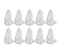 Lot de 8 crochets inférieurs en plastique transparent pour store vénitien - Remplacement pour store horizontal