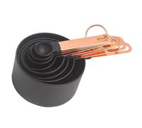 Lot de 8 cuillères à mesurer professionnelles avec poignée en métal - Ustensiles de cuisine - Tasses à mesurer - Cuillère à poudre