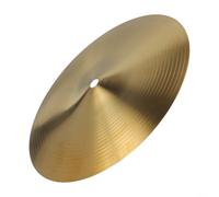 Lot de 8 cymbales en laiton de 25,4 cm pour batteur Splash Crash - Son professionnel pour remplacement de jazz Hi-Hat (25,4 cm)