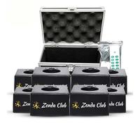 Lot de 8 Déclencheurs pour Jets de Scène - Kit de Tir avec Fontaines Froides - Machine d'Allumage De Feu d'Artifice - Télécommandes sans Fil Zenda Club®