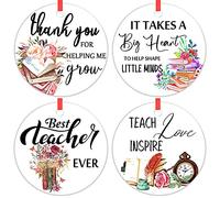 Lot de 8 décorations de Noël pour professeur de fin d'année 2021 pour la rentrée des enseignants