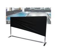 Lot de 8 déflecteurs de tennis de table - Clôture d'entraînement temporaire amovible pour écoles et stades - Bloc de ping-pong facile à installer - 140 x 72 cm
