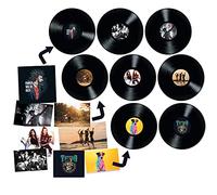 Lot de 8 disques en vinyle pour décoration murale personnalisables avec vos photos, taille 30,5 cm pour décorer votre salon, chambre à coucher, bars, soirées à thème, rock, musique, 60s, 70s, 80s