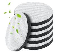 Lot de 8 disques filtrants à eau Micro Disc pour bouteilles filtrantes Brita Fill and Go - Carafes - Filtre à eau MicroDisc - Réduit le chlore et les microparticules - Filtre les impuretés