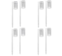 Lot de 8 éclairages solaire à planter