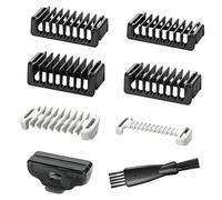 Lot de 8 embouts avec étui pour Oblade - 4 peignes fixes bidirectionnels et 2 peignes corporels (3/1/2/5 mm), compatibles avec QP2734/QP2824/QP25XX/QP26XX/360 Pro, accessoires de rasoir électrique