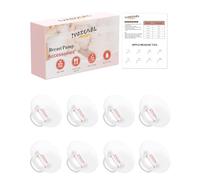 Lot de 8 embouts de bride de 22 mm compatibles avec Momcozy Air 1/W1/M9/M6/M5/S12 Pro/V1 Pro/V2 Pro, pour Spectra/Medela/MomMed/eufy/Lansinoh/Elvie