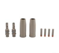 Lot de 8 embouts et buses de soudage MIG pour torche MB15AK - Embouts de contact en cuivre pour diffuseur de gaz 0,6-1,2 mm (0,8 mm)