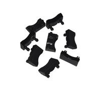 Lot de 8 Embouts Noirs pour sommiers Titanium - TITANIUM -