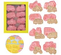 Lot de 8 emporte-pièces en forme d'animaux, emporte-pièces 3D, emporte-pièces pour biscuits, emporte-pièces 3D, emporte-pièces pour enfants, emporte-pièces 3D, coupe-cookie pour enfants