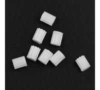 Lot de 8 engrenages de moteur pour hélicoptère Syma X5C X5SC X5SW Quadcopter Hélicoptère, accessoires de rechange en plastique ABS pour installation facile, blanc