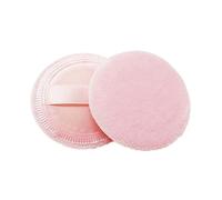 Lot De 8 Éponges À Maquillage Rondes En Velours 6 X 0 7 Cm En Coton Avec Ruban En Rayonne Pour Une Utilisation Facile