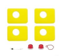 Lot de 8 éponges filtrantes 799579 - Élément filtrant de rechange compatible avec les pièces de moteur 450E 500E 550E 550EX - Comprend 4 éponges, 2 bouchons d'huile, rondelle à ressort