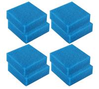 Lot de 8 éponges filtrantes 95 x 95 x 45 mm - Pour aquarium Juwel Compact BioFlow 3.0/M, 70 PPI - Coton biochimique haute densité - Pour Juwel Compact/H/Bioflow 3.0/M/Bioflow Super/Bioplus