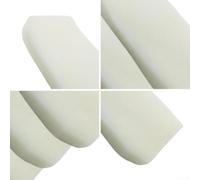 Lot de 8 éponges filtrantes pour robot de piscine WYBOT Pro Solar Vision - Mousse de filtration avancée pour enlever le sable - Blanc