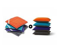 Lot de 8 Éponges Lavables Réutilisables | Double-Face | Pack Complet 4 Couleurs | Efficaces et Durables | Anti-Rayures | Eponge Multi-Surfaces | Ménage Vaisselle Cuisine | Fabriqué en Europe