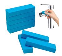 Lot De 8 Éponges Magiques En Mélamine, Éponges Blanches Réutilisables Pour Cuisine Salle De Bain Murs Et Carrelage, Nettoyage Avec Eau Seule Sans Produit Chimique