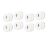 Lot de 8 éponges pour aspirateur Shark pour Powerdetect IP3251EUT Blanc | Design lavable et réutilisable, filtration haute densité, capture la poussière fine, s'adapte à IP3225EUT
