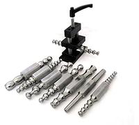 Lot de 8 étaux à piquet en métal avec pince en C et grands piquets à double extrémité fabriqués en Inde