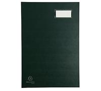 Lot de 8 - EXACOMPTA Parapheur direction dos à soufflets 24x35cm - 20 compartiments - Vert