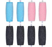Lot De 8 Extra Rugueux Rouleau De Remplacement Pour Scholl Velvet Smooth Rouleaux Les Têtes Electrique Râpe