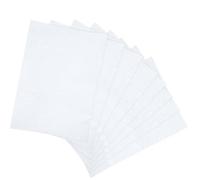 Lot de 8 feuilles de non-tissé à broder autocollant, soluble dans l'eau, format A5