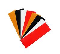 Lot de 8 feuilles d'espacement G10 4 couleurs pour poignée de couteau - Fournitures de fabrication de couteaux - 16 x 5 x 0,2 cm - 4 couleurs