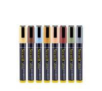 Lot De 8 Feutres Craies Couleurs Terre 2-6 Mm