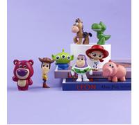 Lot de 8 Figurines Toy Story - Woody, Buzz, Jessie, Rex, Lotso, Alien, Pile-Poil & Hamm - Modèles de Collection