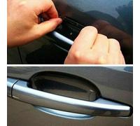 Lot de 8 films de protection invisibles pour poignée de portière de voiture - Anti-rayures - Pour une application facile - Vinyle pour véhicules automobiles