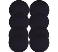 Lot de 8 filtres à charbon actif ronds, poubelle bio, poubelle de cuisine, filtre à charbon, seau à compost de cuisine, filtre à charbon actif, filtre à charbon actif, bac à litière pour composteur de