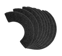 Lot de 8 filtres à charbon compatibles avec Litter-Robot 4, filtres à charbon actif de rechange pour bac à litière, épais et durable, élimine les odeurs et contrôle l'humidité sur le corps de l'animal