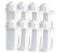 Lot de 8 filtres à eau de rechange pour Siemens EQ Series, EQ5, EQ6, EQ9, S700, EQ500, S900, S500, filtre à eau pour machine à café Bosch TCZ7003, TCZ7033, Brita Intenza 575491, 1016723 (8 pièces)