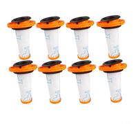 Lot de 8 filtres d'aspirateur de rechange ZR009014 pour aspirateur sans fil Rowenta X-Force pour Flex 14.80/16.60/13.60/12.60 RH999A30WO RH9A46WO RH9AD1WO