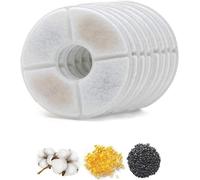 Lot De 8 Filtres De Fontaine À Eau Pour Chat,Filtre Pour Fontaine À Eau,Cartouches Filtrantes De Rechange Pour Utilisation D'animaux De Compagnie