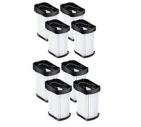 Lot de 8 filtres de rechange pour aspirateur à main sans fil pour Shark WV270UK WV273UKT WandVac 2.0, lavables et réutilisables