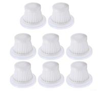 Lot de 8 filtres de rechange pour aspirateur modèle LT-117C | Filtre PET lavable et réutilisable | Lot de 3 ou 8 options compatibles avec aspirateur sans fil