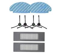 Lot de 8 filtres de rechange pour balai à franges Eco-vacs Dee-bot Ozmo T8/T8 Max/T8 AIVI/T8+ (A9